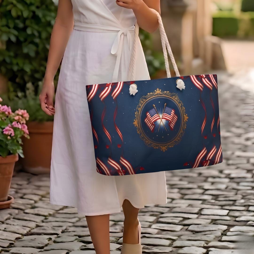 Patriotic Mahjong Bag, American Flag Tile Storage Pouch, Navy Mahjong Tote, Zipper Case, Accessory Bags Sold Individually